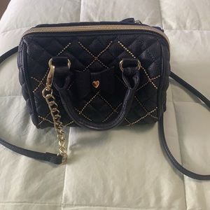 Betsey Johnson purse in black